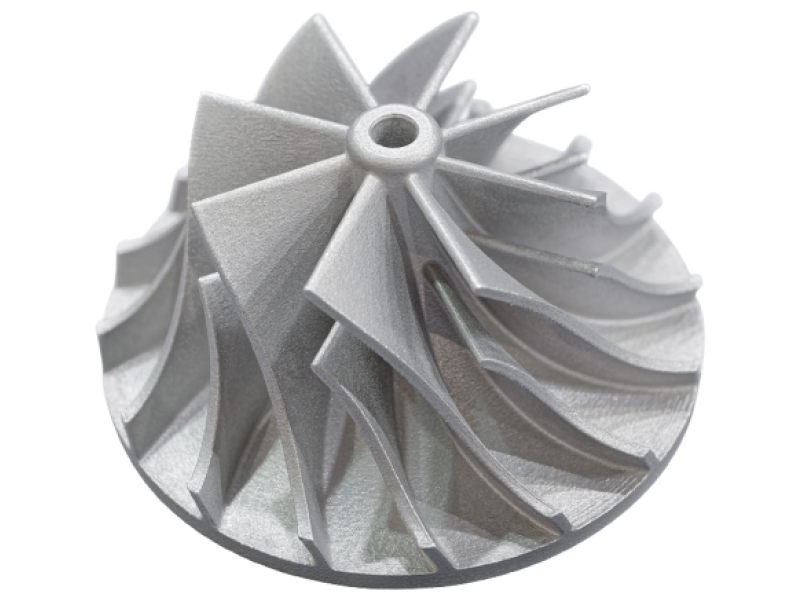 Turbine de couleur blanche